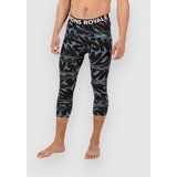 Mons Royale Merino Cascade Flex 3/4 Legging Funkcijske hlace signal lost goblin blue | Shoptok.si