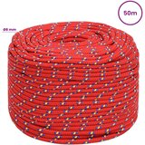  Višenamjensko pomoćno uže 8 mm 50 m Crvena PP - Crvena 8 mm 50 m | shoptok.hr