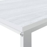  Stol za računalo bijeli 110 x 60 x 73 cm od iverice | shoptok.hr