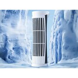 Stolpni namizni ventilator USB 26cm LED svetilka | Shoptok.si