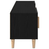 TV ormar Crni hrast 180 x 31,5 x 40 cm Konstruirano drvo | shoptok.hr