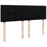  Krevet s oprugama i madracem crni 160x200 cm od tkanine | shoptok.hr