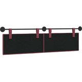  Držeće uzglavlje Zidne Vinska crvena 190 x 55 x 5 cm tkanina - boja crnog vina 180 cm bez LED | shoptok.hr