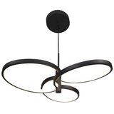  LED luster na sajli RIBBON LED/25W/230V 4000K crna | Eponuda.com