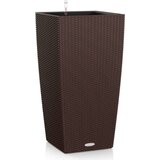 LECHUZA Okrasni lonec CUBICO Cottage 40 komplet - Rjava | Shoptok.si