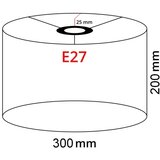  brilagi - led podna lampa ceria 1xE27/40W/230V prečnika 30 cm bež/crna | Eponuda.com