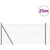  Zavareno žičano ogradno mreža s betonskom podlogom 25 x 0,8 m | shoptok.hr