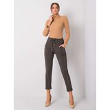 RELEVANCE Sweatpants-RV-DR-6039.13-dark khaki | Shoptok.si