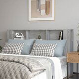 Maison Chic vzglavna omarica - nočna omarica - posteljna omarica siva sonoma 180x18,5x104,5 cm, (21705756) | Shoptok.si