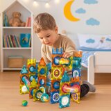  Set of Magnetic Construction Blocks Ball Track Colorful 98 pcs. | Shoptok.si
