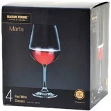 set čaša marta crno vino 460 ml, 4/1