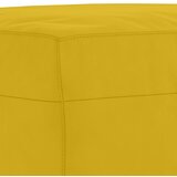  4-dijelni set sofa s jastucima žuti baršunasti | Eponuda.com