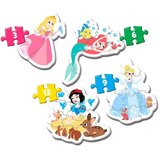 Clementoni Disney Princeske Supercolor oblikovna sestavljanka 4-v-1 - | Shoptok.si