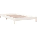  Složivi krevet bijeli 90x200 cm od masivne borovine | shoptok.hr