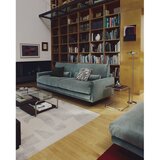 Kave Home Stoječa svetilka v srebrni barvi s kovinskim senčilom (višina 130 cm) Nuvira – | Shoptok.si