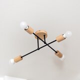  plafonski luster cambridge 4xE27/15W/230V borovina | Eponuda.com