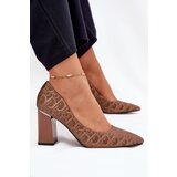 VINCEZA Women's Heels With Decorative Embossing | ePonuda.com