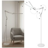Brilagi LED prigušiva fleksibilna stojeća lampa VARIO LED/14W/230V 157 cm bela | Eponuda.com