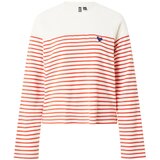 Pieces Majica 'MIAN' kraljevo modra / rdeča / bela | Shoptok.si