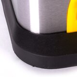 Msv Jeklen koš za smeti 2x20 l za ločevanje odpadkov/s pedalom v mat srebrni barvi Tri Selectif – | Shoptok.si
