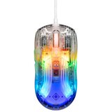 DELTACO GAMING Miš DM330, Transparentan RGB, USB | shoptok.hr