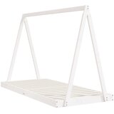  Okvir za dječji krevet bijeli 90 x 200 cm od masivne borovine | Eponuda.com