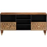Maison Chic TV omarica - TV stojalo - Televizijska omarica 100x33x46 cm trden mangov les, (21700976) Cene