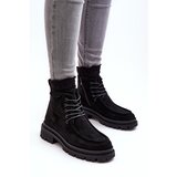Boto Women's Trapper Boots With Zip Black Apolosi | Shoptok.si