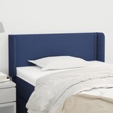 vidaXL Uzglavlje s ušima plavi 103x16x78/88 cm od tkanine Cijene