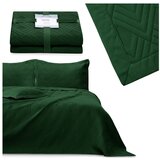AmeliaHome Temno zeleno prešito pregrinjalo iz mikrovlaken 220x240 cm Ophelia – | Shoptok.si