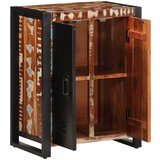 vidaXL Komoda Višebojna 55x35x70 cm Puno Obrađeno Drvo | shoptok.hr