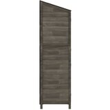  Vrtno spremište antracit 55 x 52 x 174,5 cm od masivne jelovine | Eponuda.com