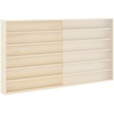  Ormar za izlaganje na zidu Bež 100 x 8,5 x 54 cm Šperploča | shoptok.hr