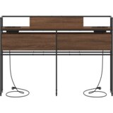  Skladišno uzglavlje Smeđi hrast 135 cm Konstruirano drvo | shoptok.hr