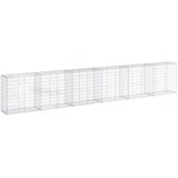  Gabionska košara s poklopcem 600x50x100 cm pocinčano željezo | Eponuda.com