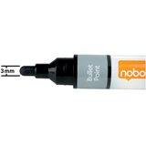 Nobo Marker za ploču s tekućom tintom, okrugli vrh, 10 kom, miješani | shoptok.hr