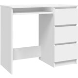 Maison Chic Pisalna miza - pisarniška miza - Računalniška miza bela 90x45x76 cm iverna plošča, (21785030) Cene