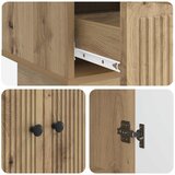  Kreveta Zanatski Hrast 66 x 34,5 x 95 cm Konstrukcijsko drvo | shoptok.hr