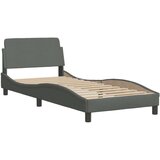  Krevet s madracem tamnosivi 90x200 cm od tkanine | shoptok.hr