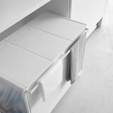 YAMAZAKI Bel kovinski koš za smeti za ločevanje odpadkov Tower – | Shoptok.si