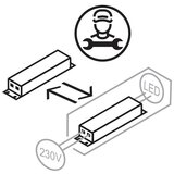 XXXL stenska led-svetilka veronika, s sijalko | Shoptok.si