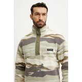 Columbia Sportska dukserica Helvetia II boja: crna, s uzorkom, 2098461 | shoptok.hr