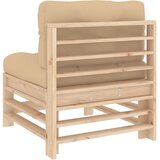  Srednja vrtna sofa od masivne borovine | shoptok.hr