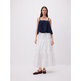 Reserved Midi suknja s vezom - bijela | shoptok.hr