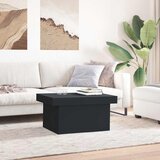  Stolić za kavu crni 100 x 55 x 40 cm od konstruiranog drva | Eponuda.ba