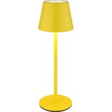 Globo 58488Y-LED stona lampa VANNIE — prigušiva, upravljanje na dodir, punjiva, za spoljašnju upotrebu, 3W/5V, IP54, 1800mAh, žuta Cene