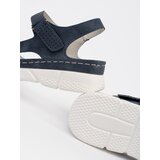 GOODIN Navy blue classic sandals for women | Shoptok.si