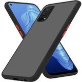 Cadorabo Ohišje združljivo z Realme 7 5G in matirana črna barva - Hibridni zaščitni ovitek s TPU silikonom v notranjosti in matirano plastično zadnjo stranjo, (20860562) | Shoptok.si