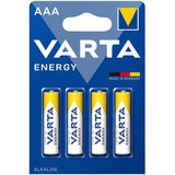 Varta ENERGY AAA 1.5V LR03 MN2400, ALKALNE baterije, PAK4 (cena po kom.) Cene
