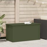 vidaXL Vanjska kutija za spremanje Maslinovo zelena 100 x 50.5 x 50 cm | shoptok.hr